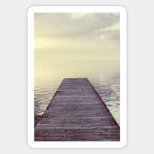 Wooden Pier Sticker